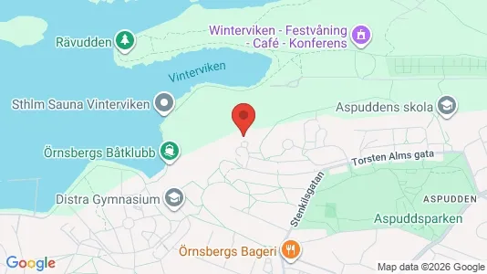 Lägenheter att hyra i Söderort - kort over placeringen