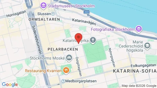 Lägenheter att hyra i Södermalm - kort over placeringen