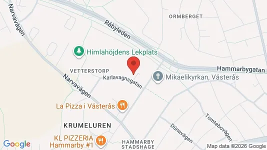 Lägenheter att hyra i Västerås - Bild från Google Street View