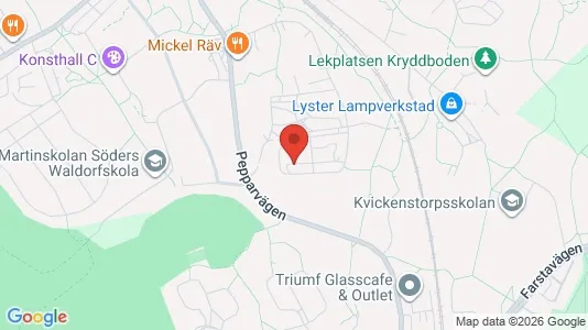 Lägenheter att hyra i Söderort - kort over placeringen
