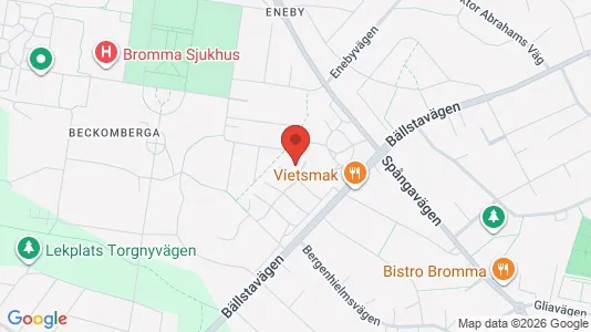Lägenheter att hyra i Västerort - kort over placeringen