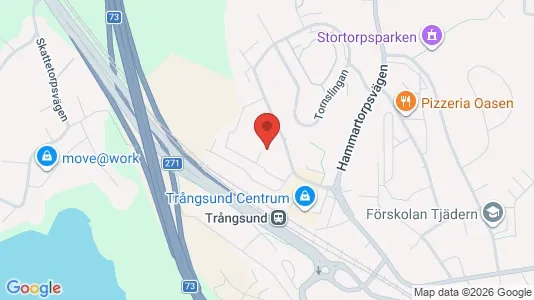 Lägenheter att hyra i Huddinge - Bild från Google Street View