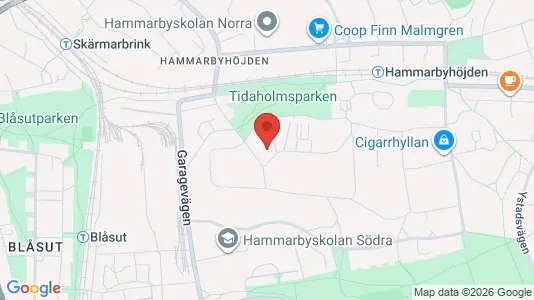 Lägenheter att hyra i Söderort - kort over placeringen