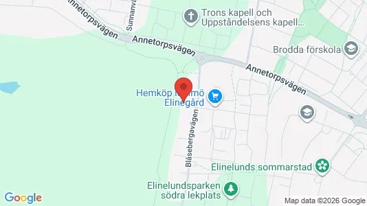 Lägenheter att hyra i Limhamn/Bunkeflo - kort over placeringen