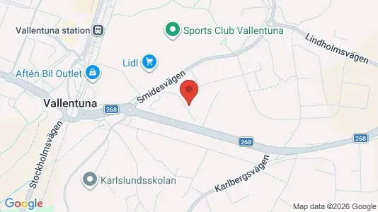 Lägenheter att hyra i Vallentuna - Bild från Google Street View