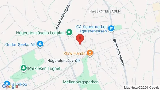 Lägenheter att hyra i Söderort - kort over placeringen