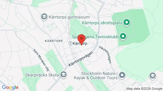 Lägenheter att hyra i Söderort - kort over placeringen