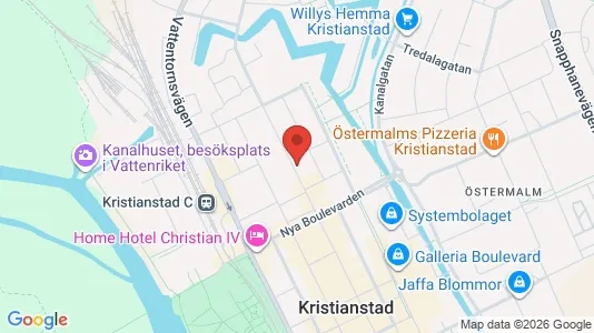 Lägenheter att hyra i Kristianstad - Bild från Google Street View