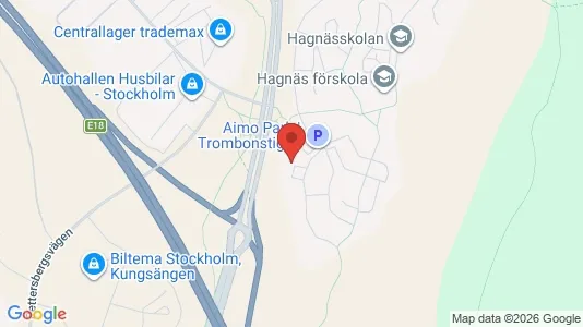 Bostadsrätter till salu i Upplands-Bro - kort over placeringen