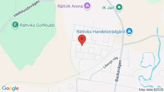 Bostadsrätter till salu i Rättvik - kort over placeringen