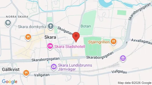 Lägenheter att hyra i Skara - Bild från Google Street View