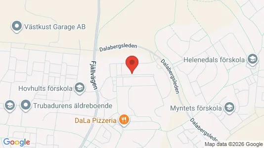 Bostadsrätter till salu i Uddevalla - kort over placeringen