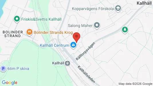 Lägenheter till salu i Järfälla - kort over placeringen