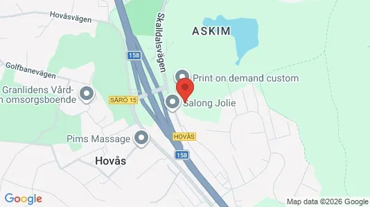 Lägenheter till salu i Askim-Frölunda-Högsbo - kort over placeringen