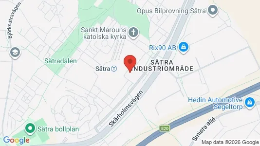 Lägenheter till salu i Söderort - kort over placeringen