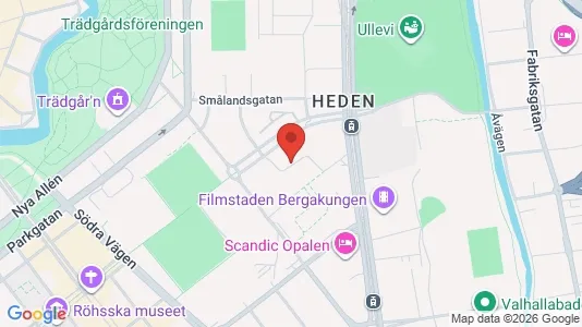 Lägenheter till salu i Göteborg Centrum - kort over placeringen