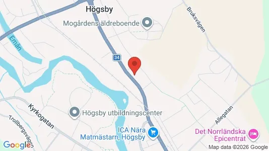 Lägenheter att hyra i Kalmar - Bild från Google Street View