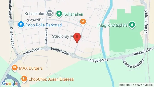 Lägenheter till salu i Kungsbacka - kort over placeringen