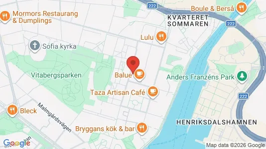 Lägenheter att hyra i Södermalm - kort over placeringen
