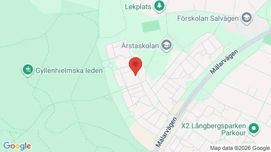 Lägenheter att hyra i Eskilstuna - kort over placeringen