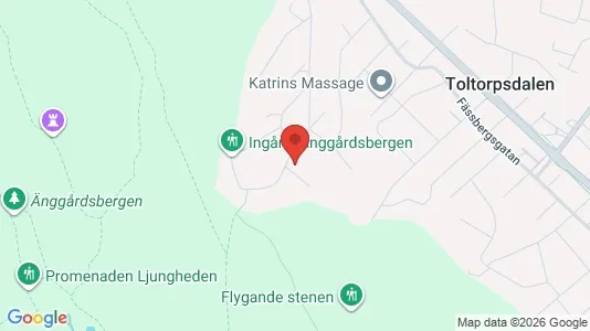 Lägenheter till salu i Mölndal - kort over placeringen