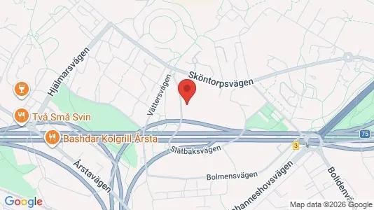 Bostadsrätter till salu i Hammarbyhamnen - Bild från Google Street View