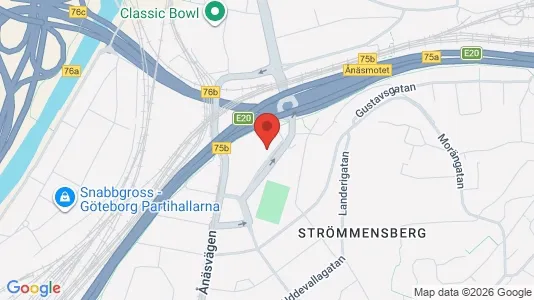 Lägenheter till salu i Örgryte-Härlanda - kort over placeringen