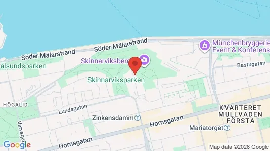 Lägenheter att hyra i Södermalm - kort over placeringen