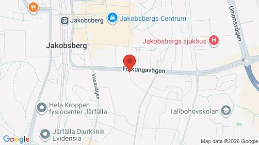 Lägenheter att hyra i Järfälla - kort over placeringen