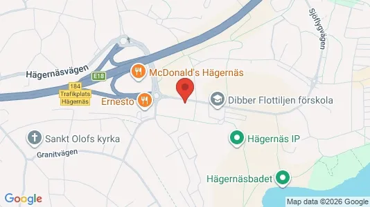 Lägenheter att hyra i Täby - kort over placeringen