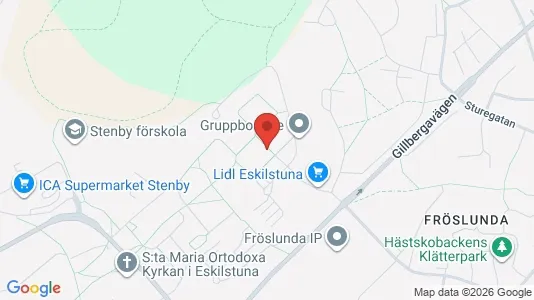 Lägenheter att hyra i Eskilstuna - kort over placeringen