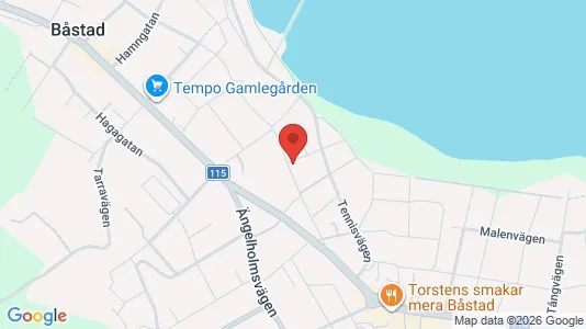 Lägenheter till salu i Båstad - kort over placeringen
