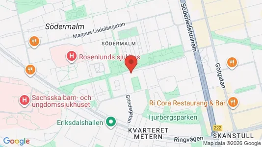 Lägenheter till salu i Södermalm - kort over placeringen