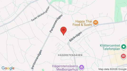 Lägenheter till salu i Söderort - kort over placeringen