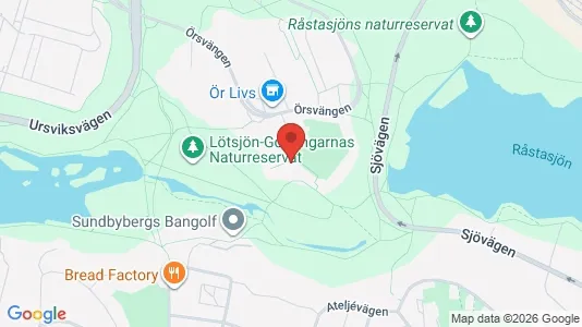 Lägenheter till salu i Sundbyberg - kort over placeringen
