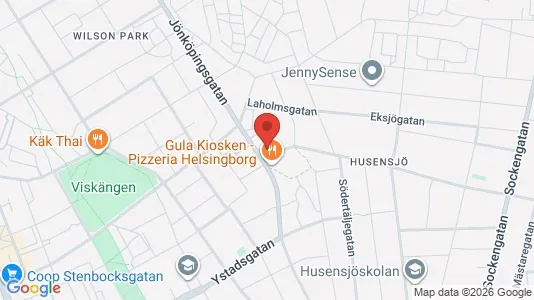 Lägenheter till salu i Helsingborg - kort over placeringen