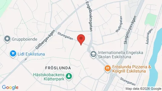 Lägenheter att hyra i Eskilstuna - kort over placeringen