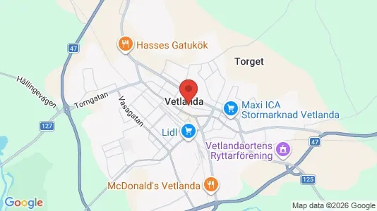 Fritidshus till salu i Vetlanda - Bild från Google Street View