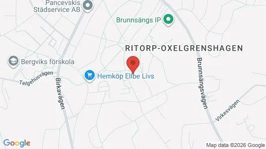 Bostadsrätter till salu i Södertälje - kort over placeringen