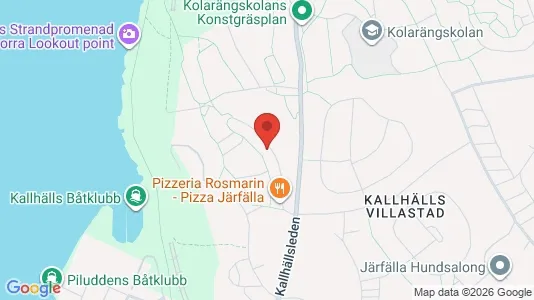 Bostadsrätter till salu i Järfälla - kort over placeringen