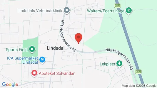 Bostadsrätter till salu i Kalmar - kort over placeringen
