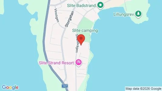 Bostadsrätter till salu i Gotland - kort over placeringen