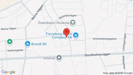 Bostadsrätter till salu i Mariestad - kort over placeringen