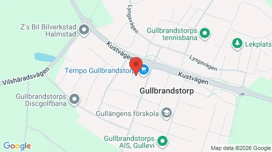 Lägenheter till salu i Halmstad - kort over placeringen