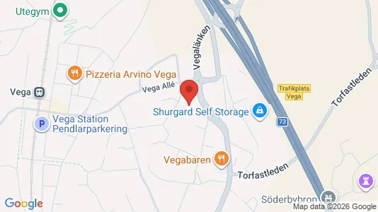 Lägenheter till salu i Haninge - kort over placeringen