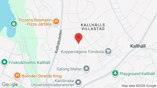 Lägenheter att hyra i Järfälla - kort over placeringen