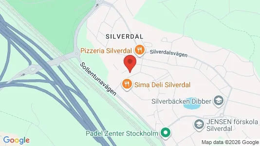 Bostadsrätter till salu i Sollentuna - kort over placeringen