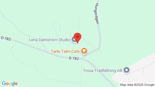 Bostadsrätter till salu i Trosa - kort over placeringen