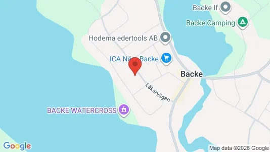 Lägenheter att hyra i Strömsund - kort over placeringen