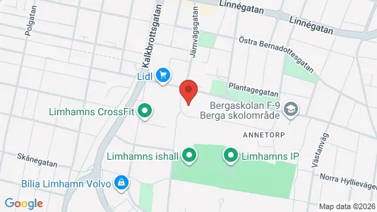 Lägenheter till salu i Limhamn/Bunkeflo - kort over placeringen
